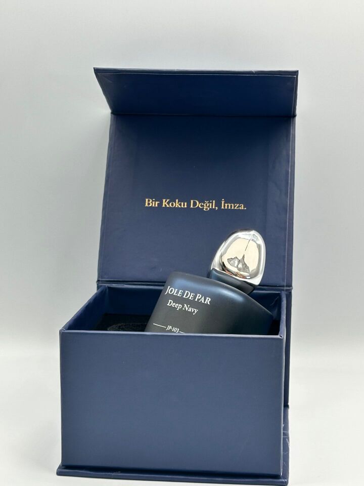 Deep Navy JP-103 Erkek Parfümü | Fresh Odunsu Modern Koku