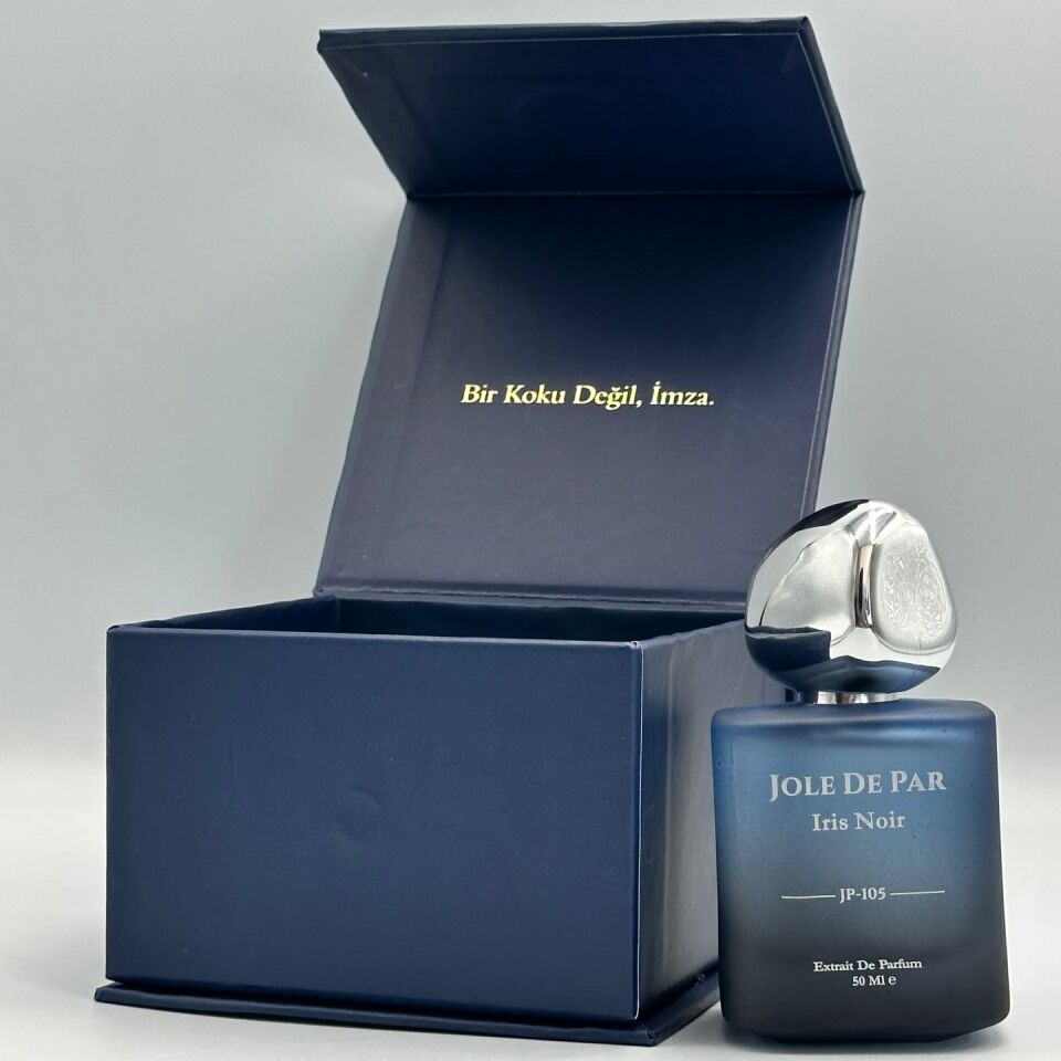 Iris Noir JP-105 Erkek Parfümü | Pudramsı İris Lüks Gece Kokusu