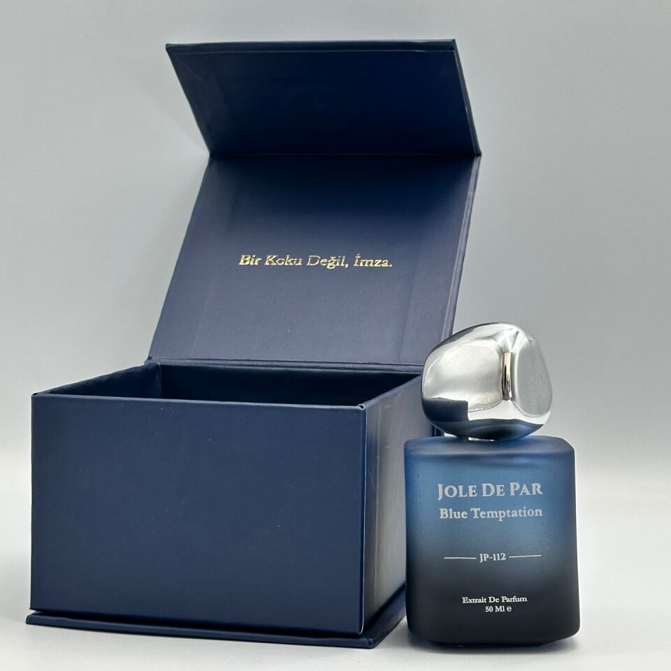 Blue Temptation JP-112 Erkek Parfümü | Fresh Tatlı Vanilyalı Enerjik Koku