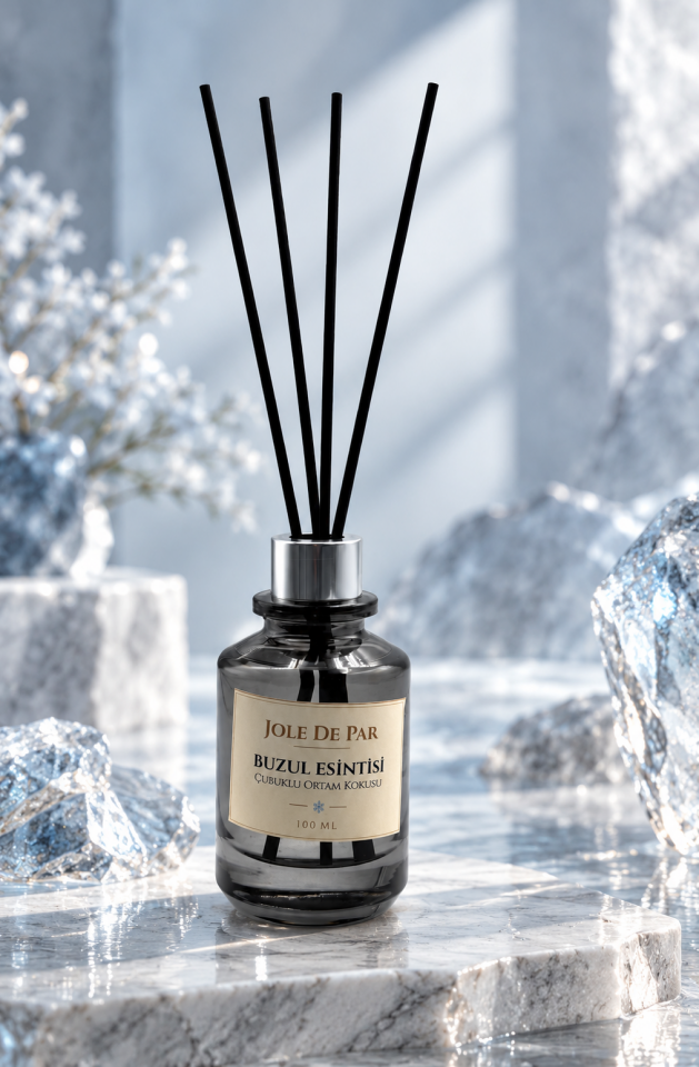 Jole De Par Buzul Esintisi 100 ml - Ferahlatıcı Kalıcı Çubuklu Oda Kokusu