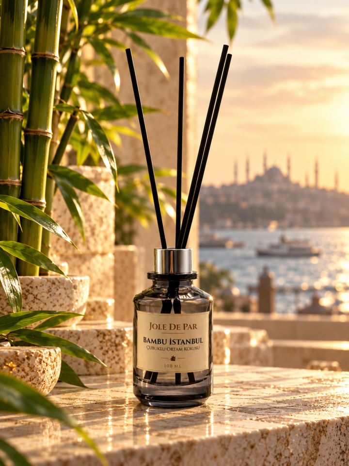 Jole De Par Bambu İstanbul 100 ml - Lüks ve Kalıcı Çubuklu Oda Kokusu